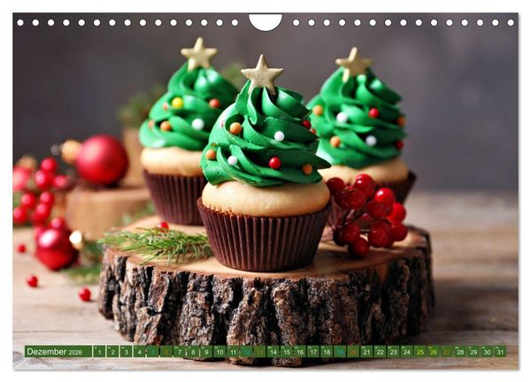 Produktbild: Cupcakes - die s&uuml;&szlig;e Verf&uuml;hrung (Wandkalender 2026 DIN A4 quer), CALVENDO Monatskalender