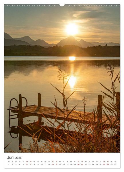Produktbild: Herbstliches Allg&auml;u (Wandkalender 2026 DIN A2 hoch), CALVENDO Monatskalender