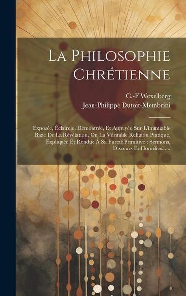 Produktbild: La Philosophie Chr&eacute;tienne
