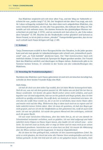 Produktbild: Moderne Kurzgeschichten interpretiert