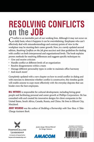 Produktbild: A Resolving Conflicts on the Job