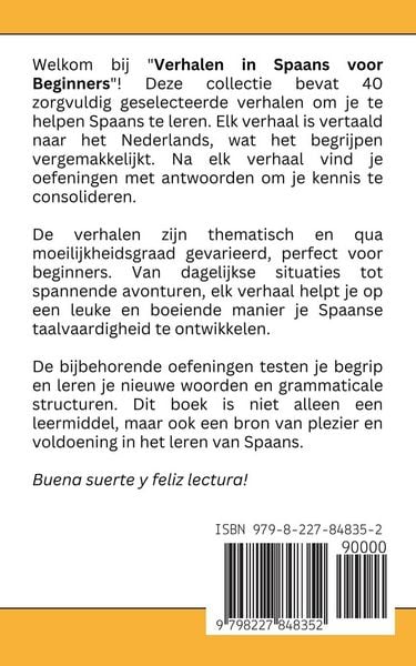 Produktbild: Verhalen in Spaans voor Beginners