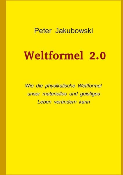 Produktbild: Weltformel 2.0