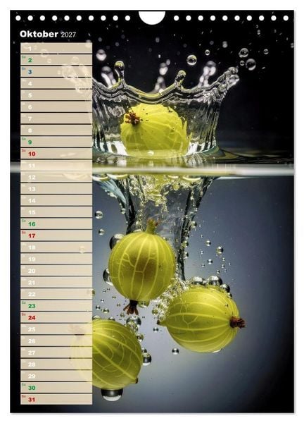 Produktbild: Erfrischendes Obst (Wandkalender 2027 DIN A4 hoch), CALVENDO Monatskalender