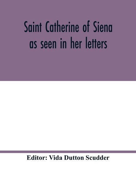 Produktbild: Saint Catherine of Siena as seen in her letters