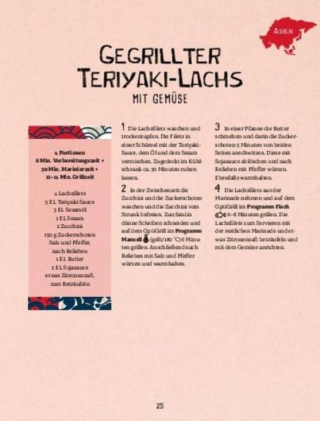 Produktbild: OPTImal International. OptiGrill Kochbuch