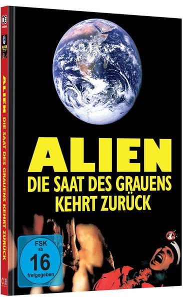 Produktbild: Alien - Die Saat des Grauens kehrt zur&uuml;ck - Mediabook - Cover A - Limited Edition auf 500 St&uuml;ck (Blu-ray+DVD)
