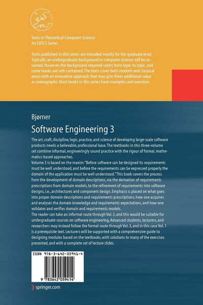 Produktbild: Software Engineering 3