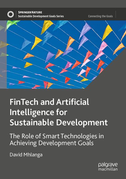Produktbild: FinTech and Artificial Intelligence for Sustainable Development