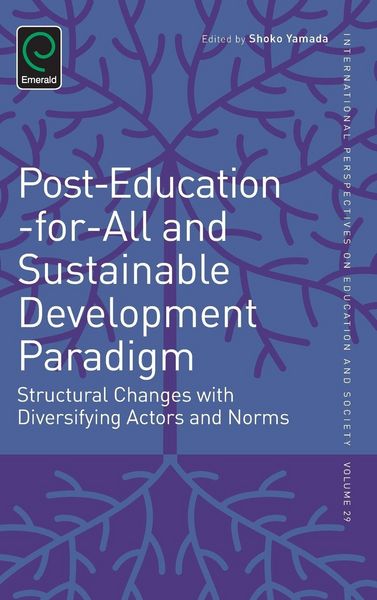 Produktbild: Post-Education-for-All and Sustainable Development Paradigm