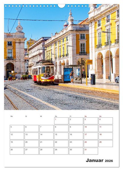 Produktbild: Portugal - ein Traumreiseziel (Wandkalender 2026 DIN A3 hoch), CALVENDO Monatskalender