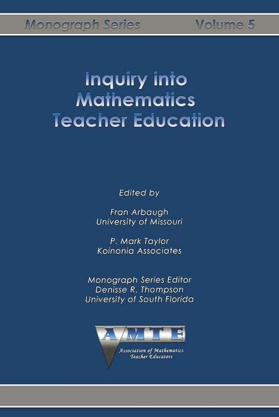 Produktbild: Inquiry into Mathematics Teacher Education