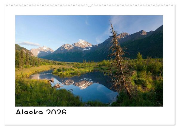 Produktbild: Alaska 2026 (Wandkalender 2026 DIN A2 quer), CALVENDO Monatskalender