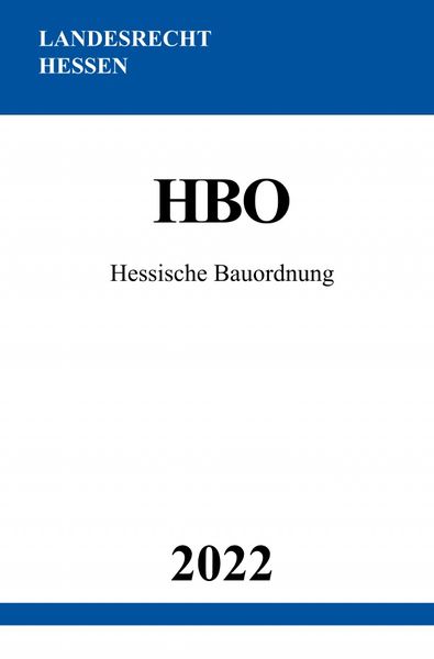 Produktbild: Hessische Bauordnung HBO 2022