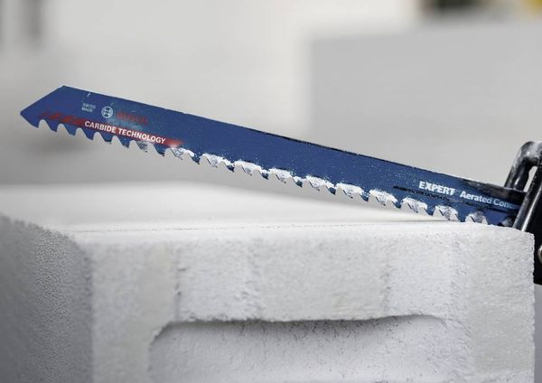 Produktbild: Bosch Accessories 2608900408 EXPERT &lsquo;Aerated Concrete&rsquo; S 1141 HM S&auml;bels&auml;geblatt, 1&nbsp;St&uuml;ck S&auml;geblatt-L&auml;nge 225 mm 1 St.