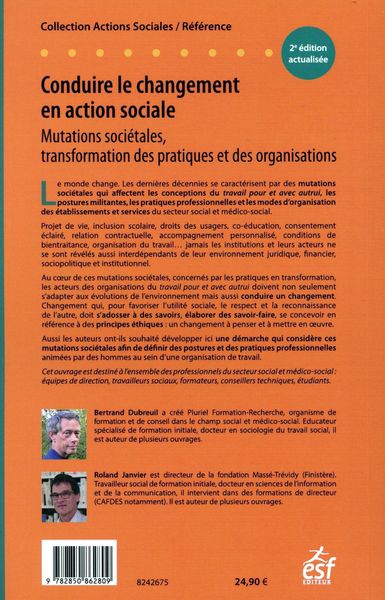 Produktbild: Conduire le changement en action sociale