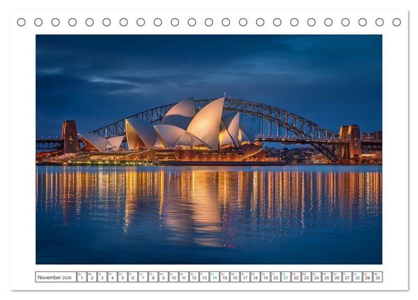 Produktbild: City Dreams & Travel Vibes (Tischkalender 2026 DIN A5 quer), CALVENDO Monatskalender