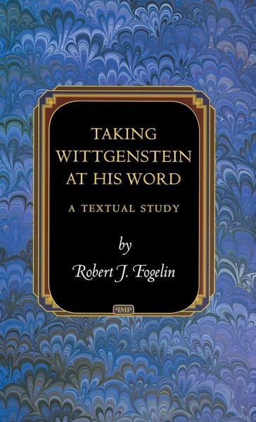 Produktbild: Taking Wittgenstein at His Word