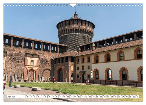 Produktbild: Italien - Mailand (Wandkalender 2026 DIN A3 quer), CALVENDO Monatskalender