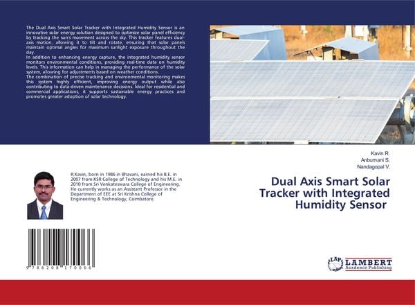 Produktbild: Dual Axis Smart Solar Tracker with Integrated Humidity Sensor