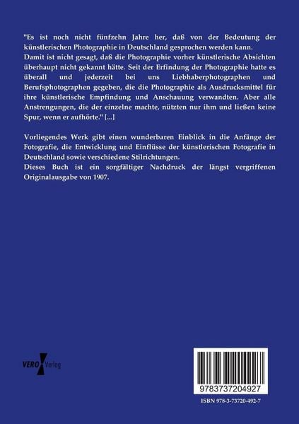 Produktbild: K&uuml;nstlerische Photographie