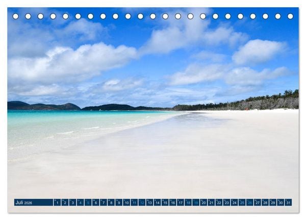 Produktbild: Great Barrier Reef und die Whitsundays (Tischkalender 2026 DIN A5 quer), CALVENDO Monatskalender
