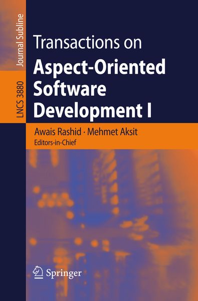 Produktbild: Transactions on Aspect-Oriented Software Development I