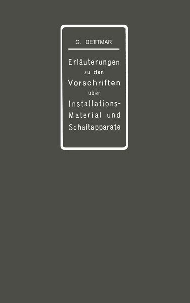Produktbild: Erl&auml;uterungen zu den Vorschriften f&uuml;r die Konstruktion und Pr&uuml;fung von Installationsmaterial, den Vorschriften f&uuml;r die Konstruktion und Pr&uuml;fung von Schaltapparaten f&uuml;r Spannungen bis einschl 750 V und den Normalien &uuml;ber die Abstufung von Stromst&auml;rken und &uuml;ber Anschlu&szlig;bolzen