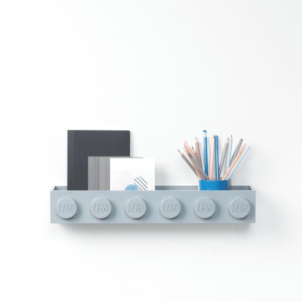 LEGO® Bücherregal Grau