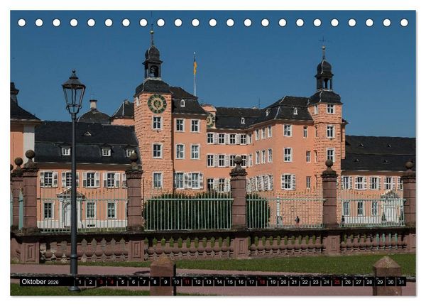Produktbild: Schwetzinger Stadtansichten (Tischkalender 2026 DIN A5 quer), CALVENDO Monatskalender