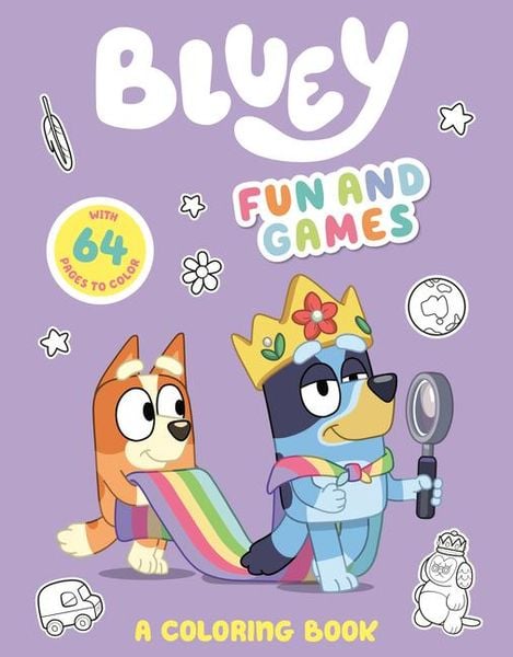 Produktbild: Bluey: Fun and Games: A Coloring Book
