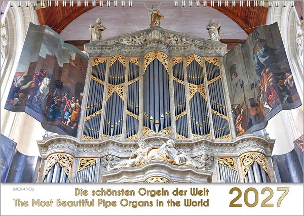 Produktbild: Der Orgelkalender, ein Musik-Kalender 2027, DIN A3