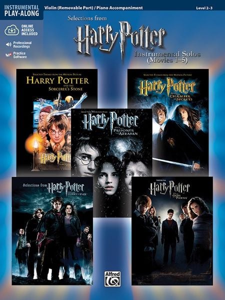 Produktbild: Harry Potter Instrumental Solos (Movies 1-5) - Level 2-3
