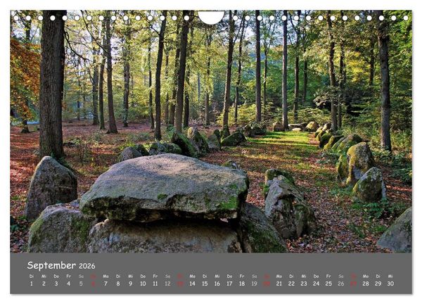 Produktbild: Wundersch&ouml;ne Landschaften des Nordens (Wandkalender 2026 DIN A4 quer), CALVENDO Monatskalender