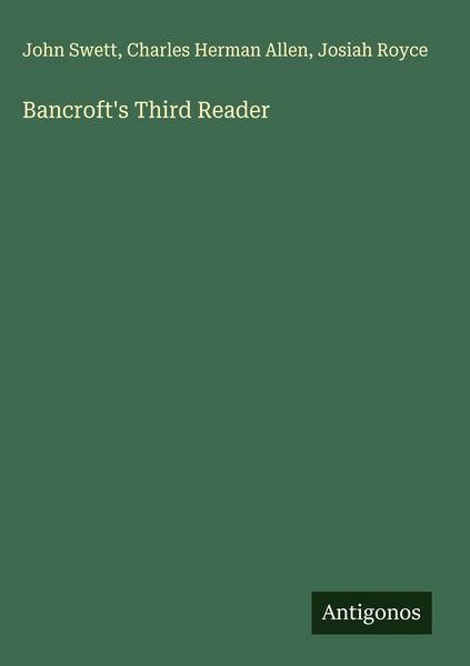 Produktbild: Bancroft's Third Reader