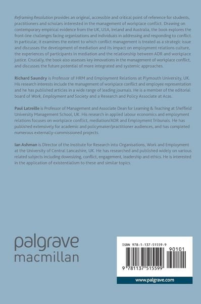 Produktbild: Reframing Resolution
