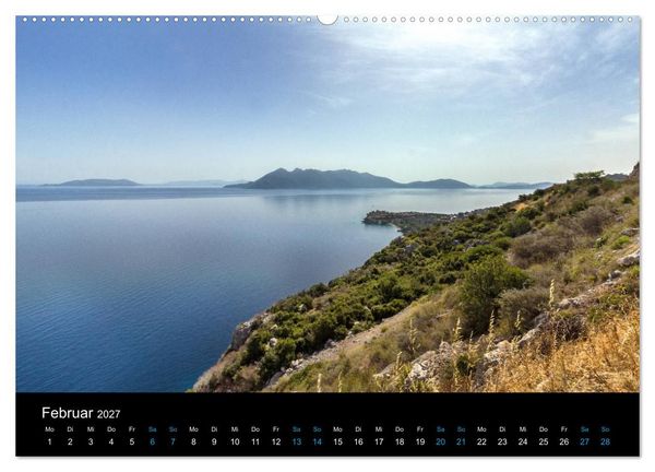 Produktbild: Peloponnes, Griechisches Urgestein von grandioser Sch&ouml;nheit. Die Regionen Argolis, Korinthia und Attika (Wandkalender 2027 DIN A2 quer), CALVENDO Monatskalender