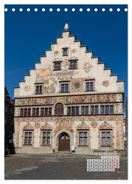 Produktbild: Bodensee Impressionen (Tischkalender 2026 DIN A5 hoch), CALVENDO Monatskalender