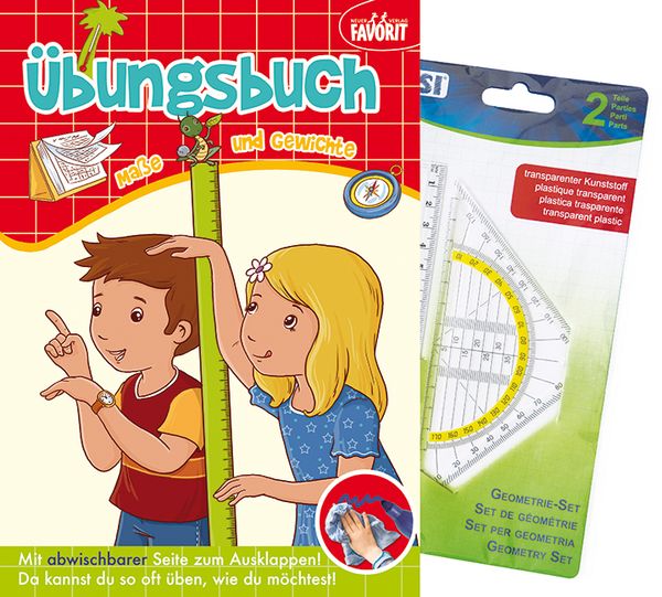 Produktbild: &Uuml;bungsbuch Ma&szlig;e und Gewichte