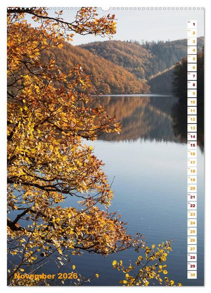 Produktbild: EIFEL - Kraftorte Wald und Wasser (hochwertiger Premium Wandkalender 2026 DIN A2 hoch), Kunstdruck in Hochglanz