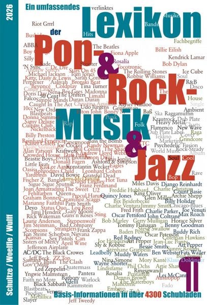 Produktbild: Ein umfassendes Lexikon der Pop-, Rock- und Jazz-Musik