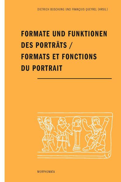Produktbild: Formate und Funktionen des Portr&auml;ts / Formats et fonctions du portrait