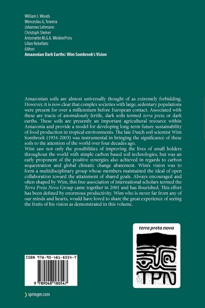 Produktbild: Amazonian Dark Earths: Wim Sombroek's Vision