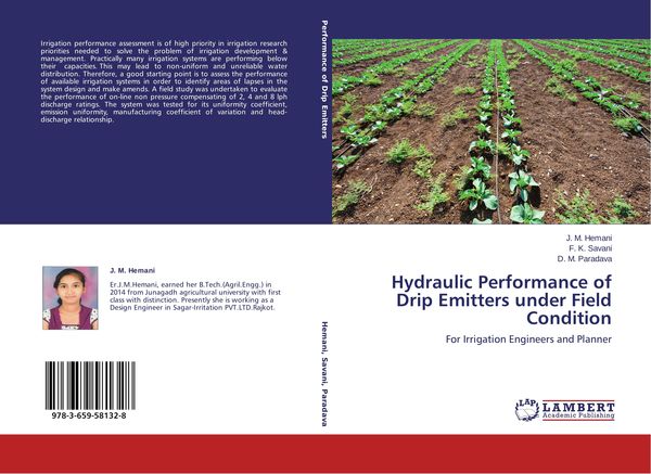 Produktbild: Hydraulic Performance of Drip Emitters under Field Condition