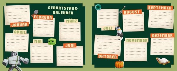 Produktbild: Das Freundebuch f&uuml;r Minecraft-Fans
