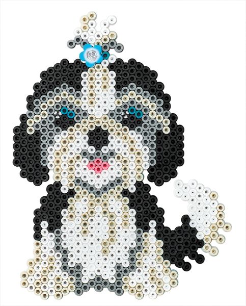 Produktbild: Hama 3157 - Geschenkpackung Hundefreunde, B&uuml;gelperlen midi, 4000 St&uuml;ck