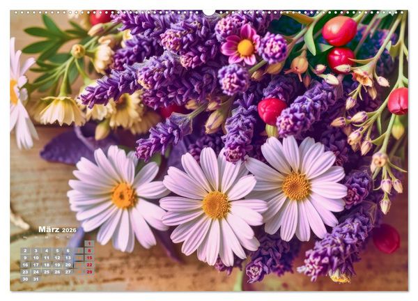 Produktbild: Lavendel f&uuml;r deine Sinne (Wandkalender 2026 DIN A2 quer), CALVENDO Monatskalender