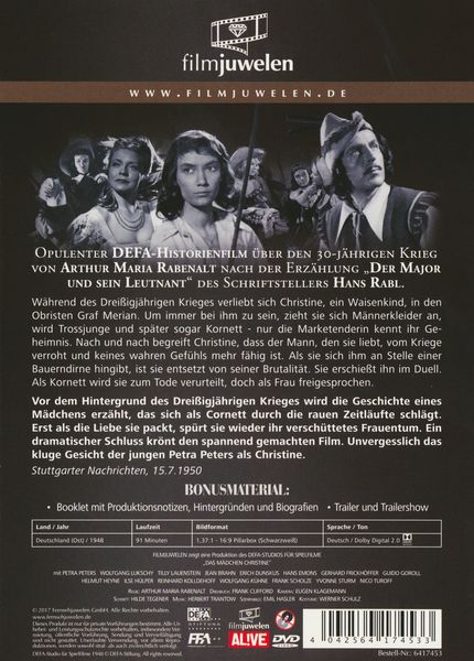 Produktbild: Das M&auml;dchen Christine - filmjuwelen