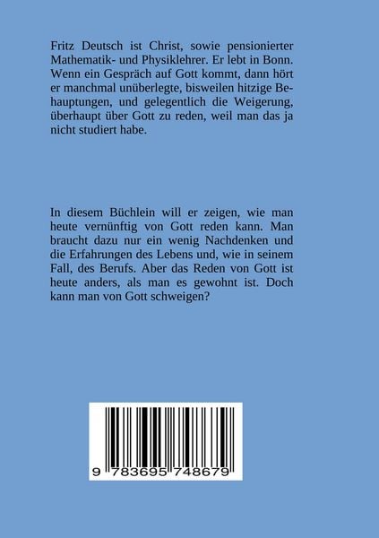 Produktbild: Von Gott reden
