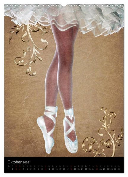Produktbild: Ballerina Collection (hochwertiger Premium Wandkalender 2026 DIN A2 hoch), Kunstdruck in Hochglanz